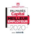 Appartcity au palmarès 2020 des meilleurs employeurs de France du magazine Capital